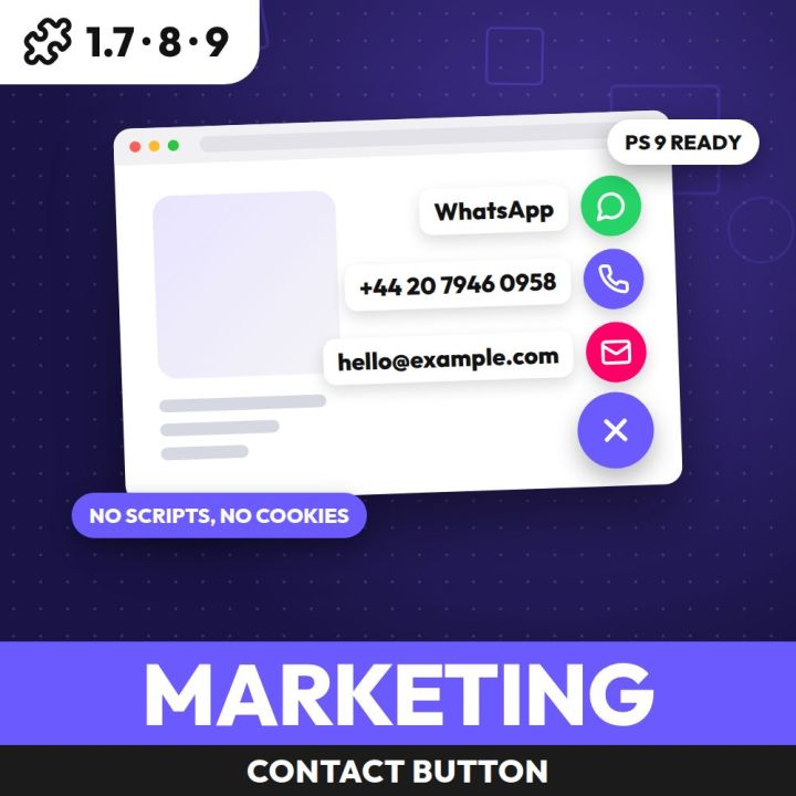 Floating Contact Button