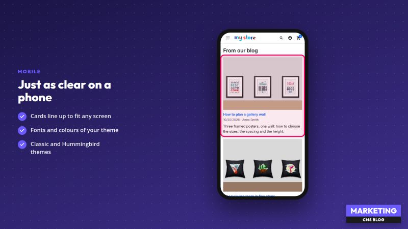 Blog CMS