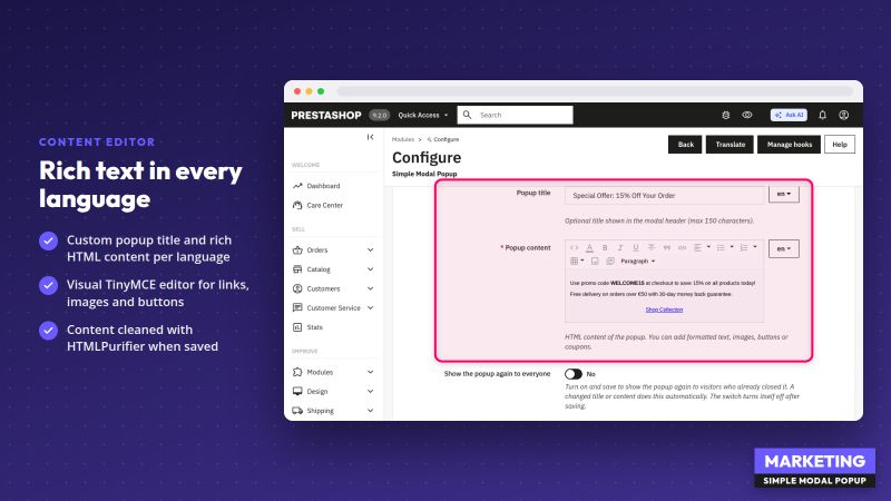 Simple Modal Popup