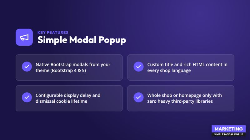 Pop-up modale simple