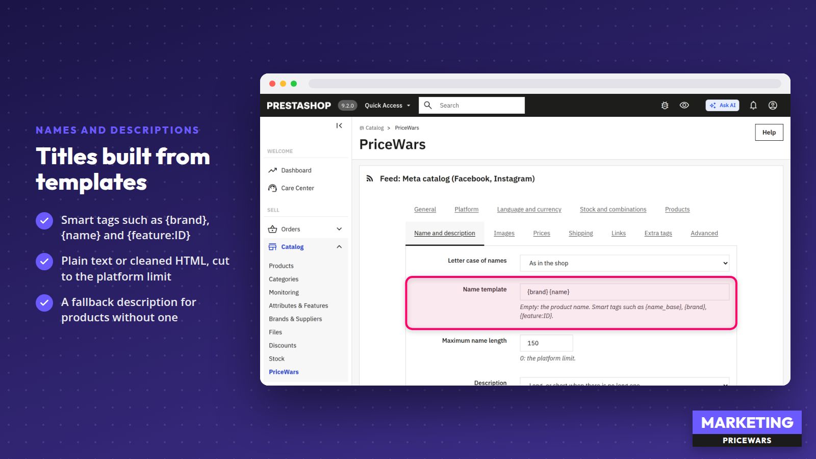PriceWars - Product Feeds