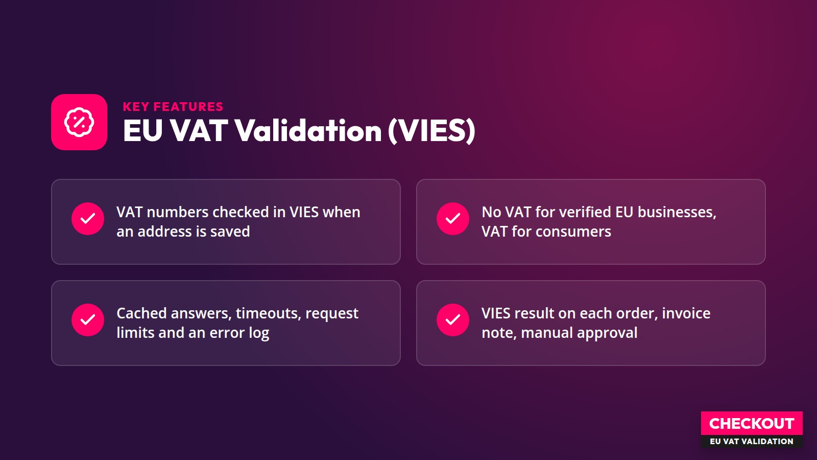 Validation TVA UE (VIES)
