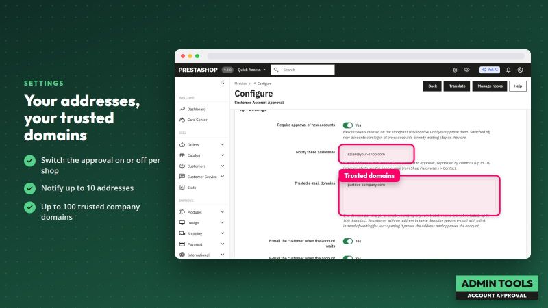 Customer Account Approval