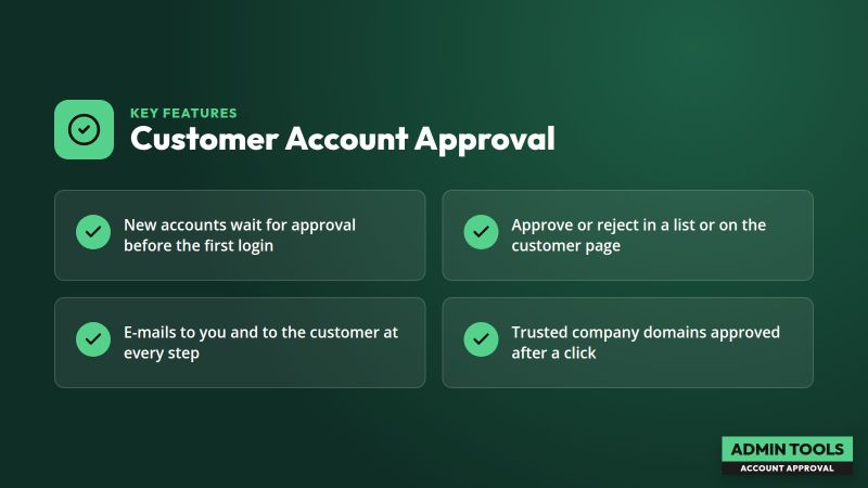 Customer Account Approval