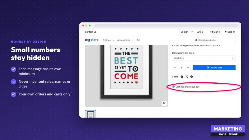 Sales Social Proof