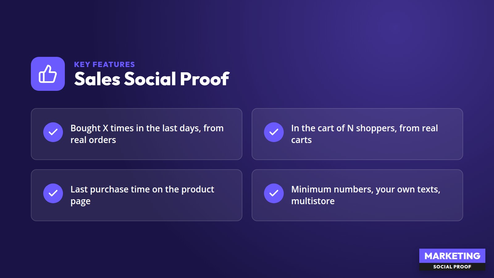 Sales Social Proof