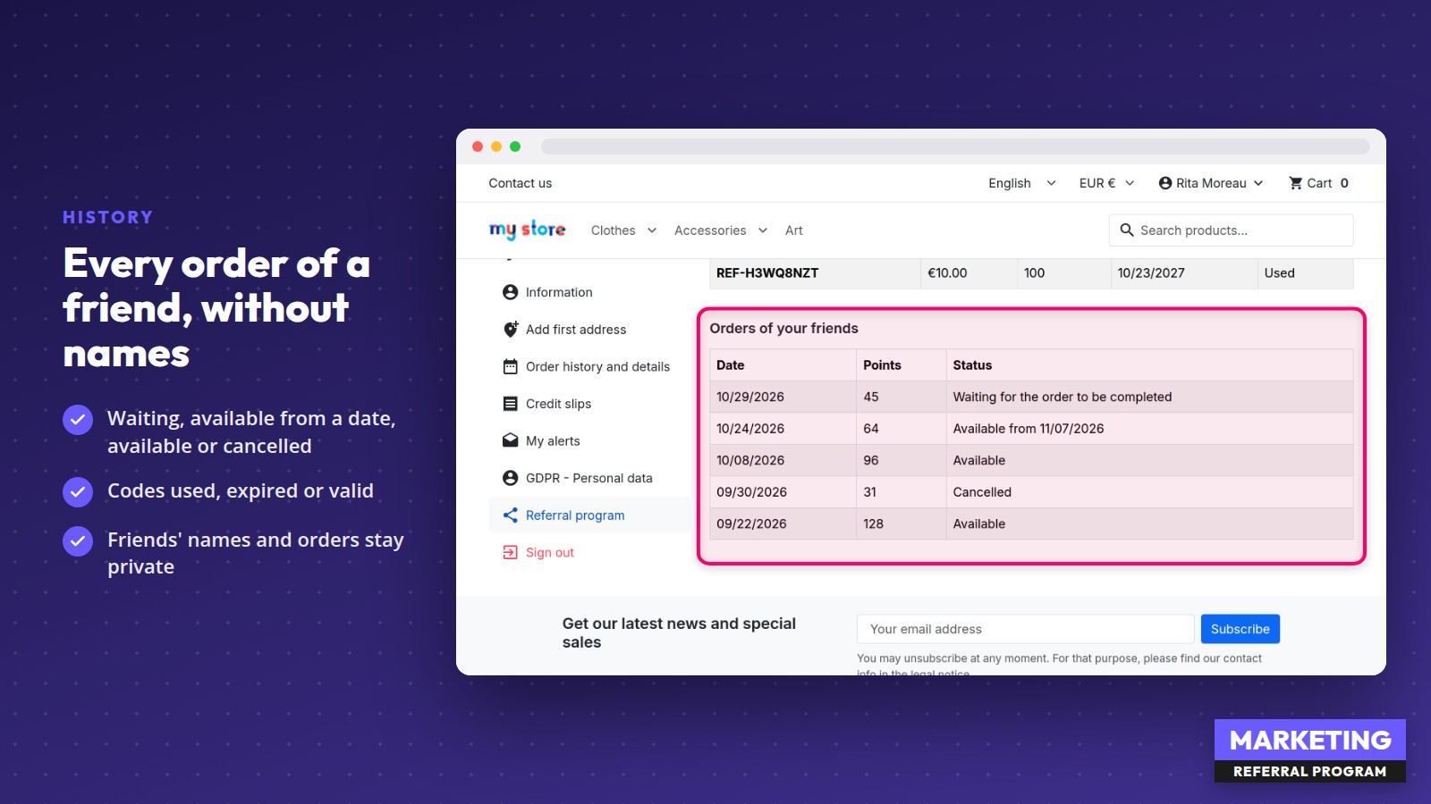 Referral Program