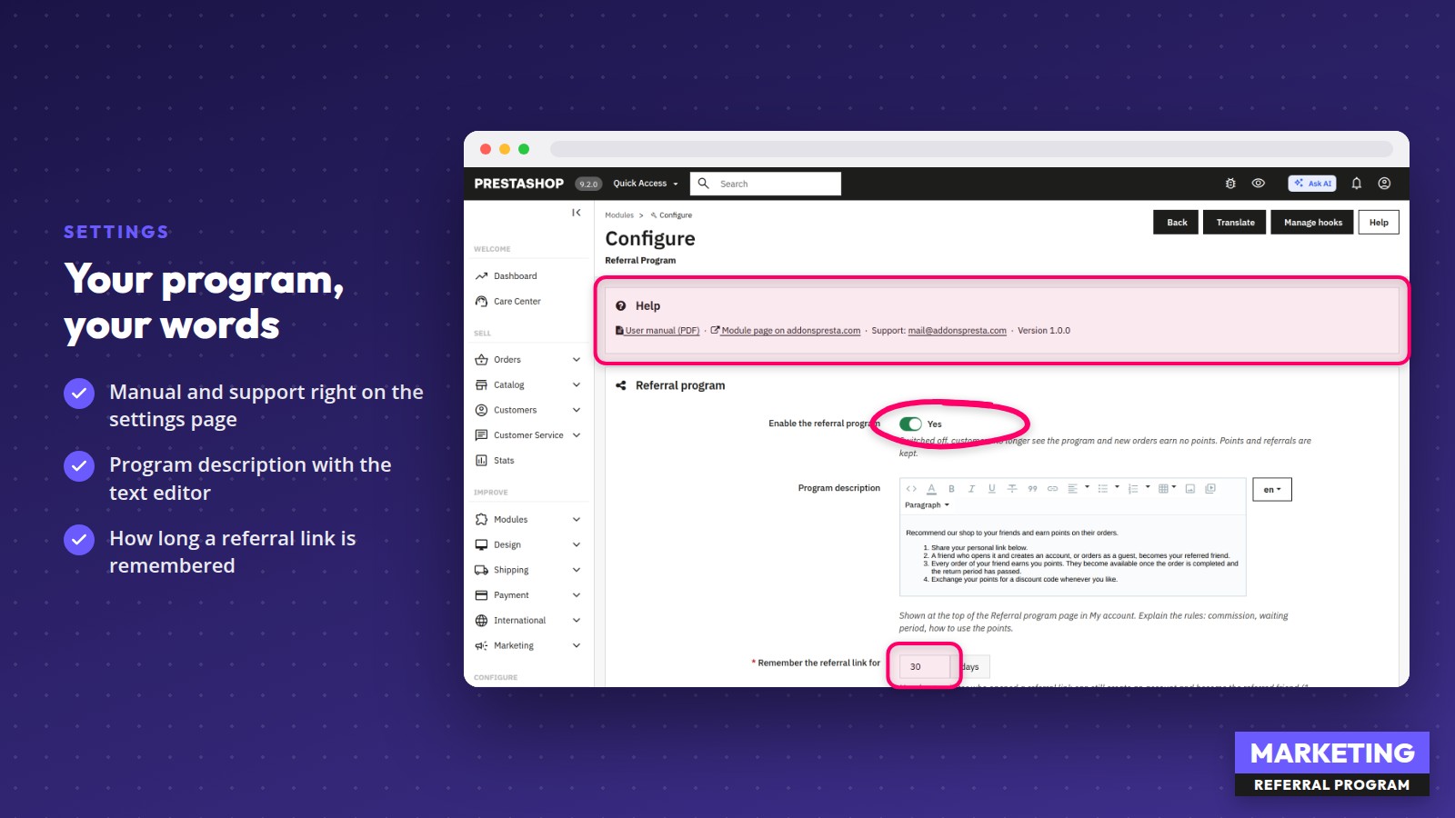 Referral Program