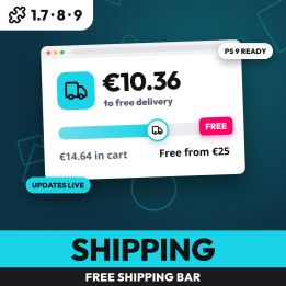 Free Shipping Progress Bar