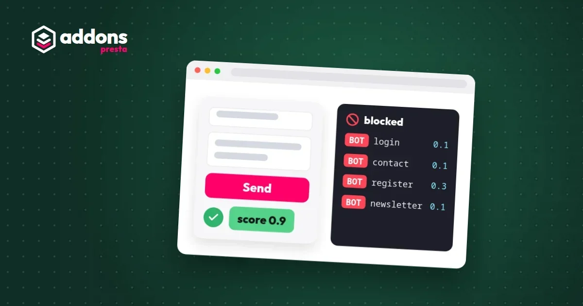 PrestaShop captcha: how to stop spam bots on your store’s forms