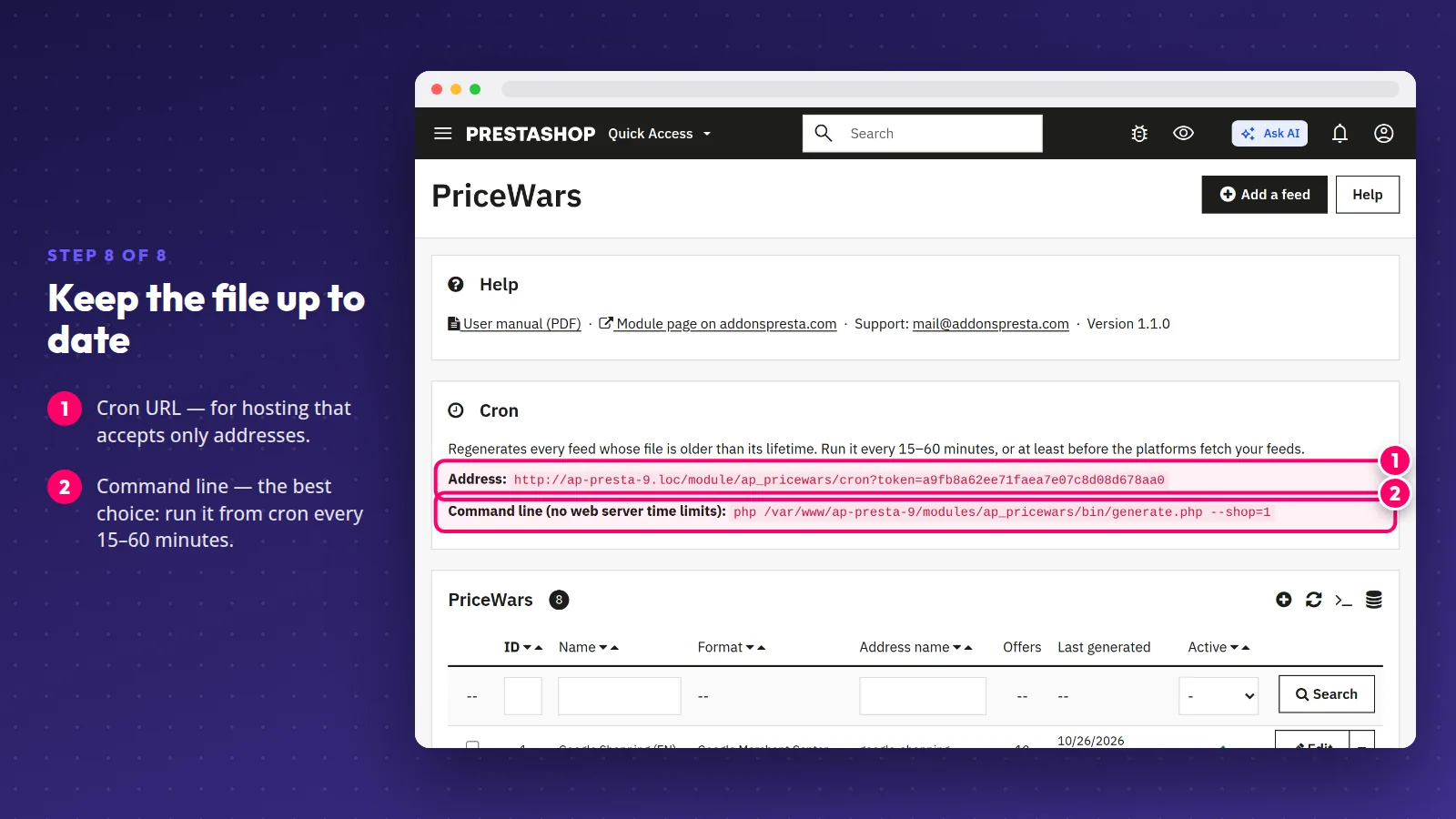 PriceWars: Keep the file up to date